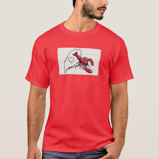 Camiseta Maine Lobster T-Shirt (Anverso)