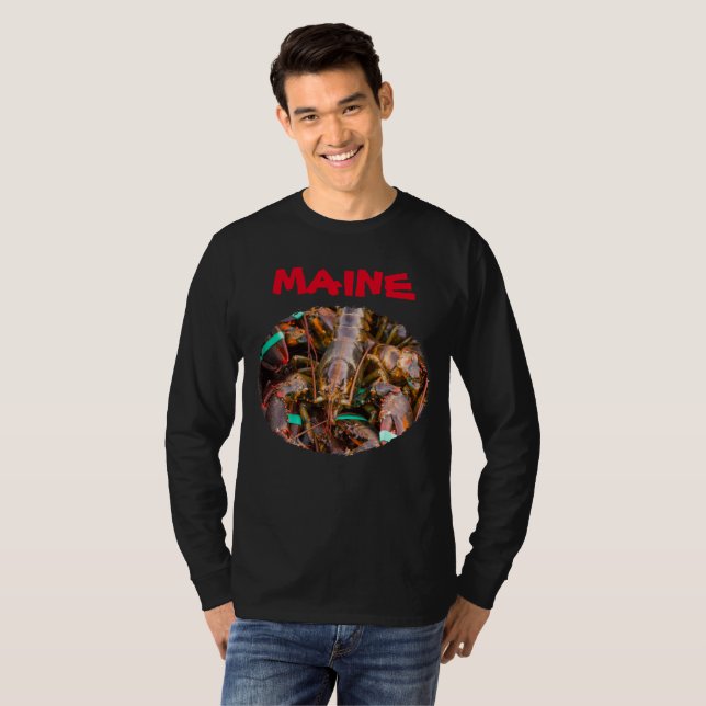 CAMISETA MAINE LONG SLEEVE SHIRT (Anverso completo)