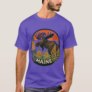 Camiseta Maine Moose Tamaño Extra