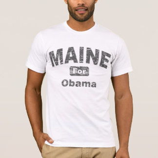Camiseta Maine para Barack Obama