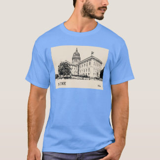Camiseta Maine State USA Oversized