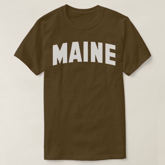 Camiseta Maine TShirt 1 (Diseño del anverso)