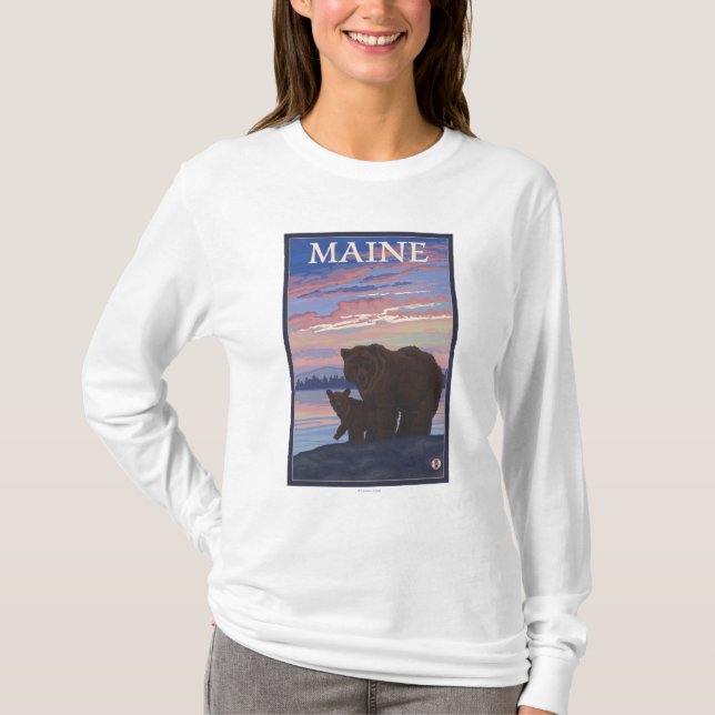 Camiseta MaineBear y Cub (Anverso)