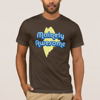 Camiseta Mainely impresionante (azul/amarillo)