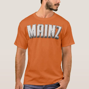 Camiseta Mainz Stadt Mainzer Schriftzug Stdter Rhein