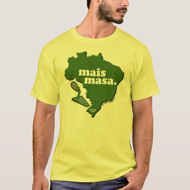 Camiseta Mais Masa (Anverso)
