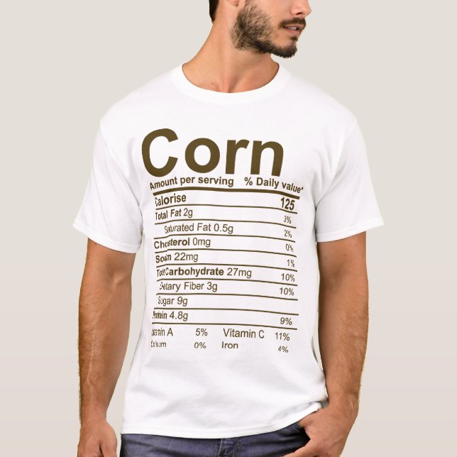 Camiseta maíz (Anverso)