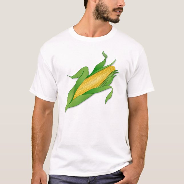 Camiseta maíz con cáscara (Anverso)
