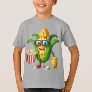 Camiseta Maíz con palomitas