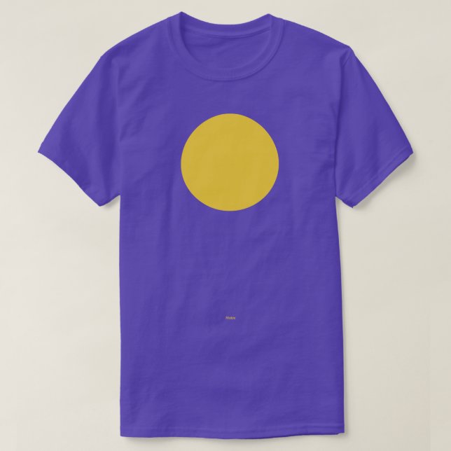Camiseta Maíz Crayola circular (Diseño del anverso)