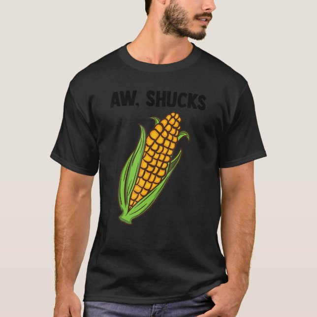 Camiseta Maíz De Maíz De Cob Para Hombres Mujeres Guay Aw S (Anverso)