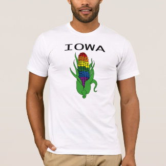 Camiseta Maíz del arco iris de Iowa