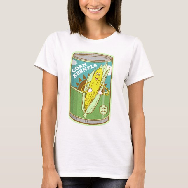 Camiseta Maíz dulce en lata (Anverso)