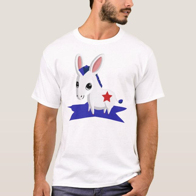 Camiseta Maíz el burro Democratic (Anverso)
