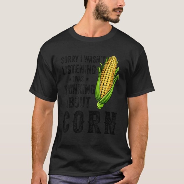 Camiseta Maíz En El Maíz Cob Vestido Maíz (Anverso)