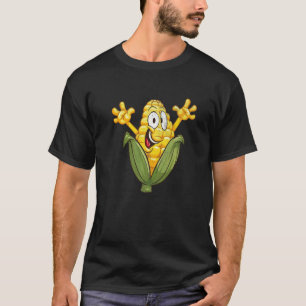 Camiseta Maíz En La Cob Hombres Mujeres Agricultoras De Maí