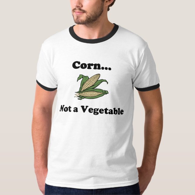 Camiseta Maíz… No una verdura (Anverso)