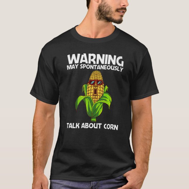 Camiseta Maíz Para Hombres Mujeres Agricultoras De Maíz Cob (Anverso)