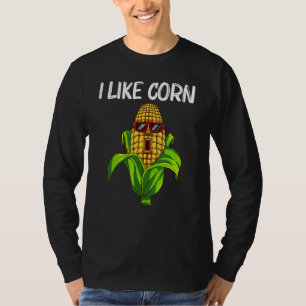 Camiseta Maíz Para Hombres Mujeres Agricultoras De Maíz Cob