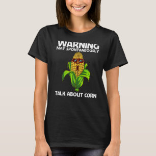 Camiseta Maíz Para Hombres Mujeres Agricultoras De Maíz Cob