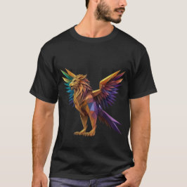 Camiseta Majestad celeste: Diseño de Griffin radiante