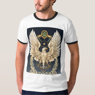 Camiseta Majestad del águila de cristal: colección Regal de