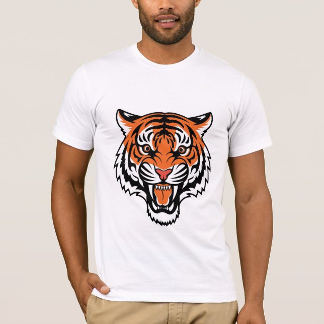 Camiseta Majestad del Tigre (Anverso)