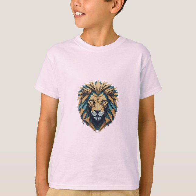 Camiseta Majestad geométrica (Anverso)