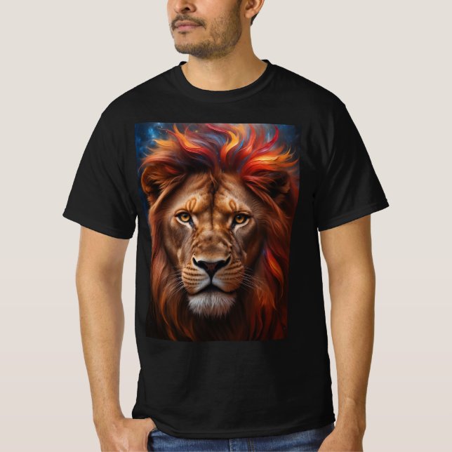 Camiseta Majestätischer Löwe  (Anverso)