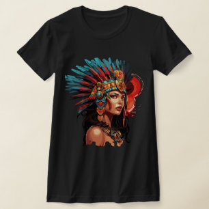 Camiseta Majestic Azteca Queen