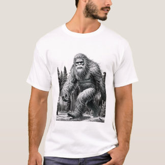 Camiseta Majestic Bigfoot - Legendario Cryptid Tee