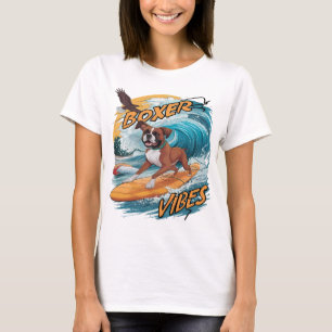 Camiseta Majestic Boxer Surfer Conquer Waves