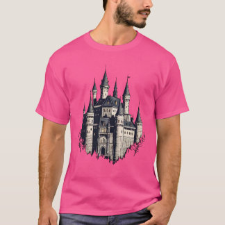Camiseta Majestic Castle Silhouette - Un cuento de hadas et