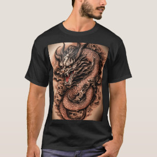 Camiseta Majestic Dragon Tattoo T-Shirt Collection