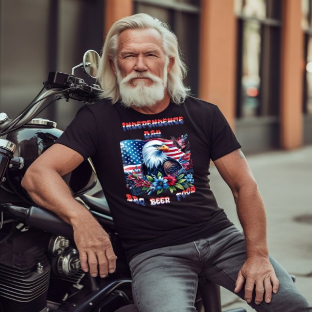 Camiseta Majestic Eagle Flying Independence Day (Subido por el creador)