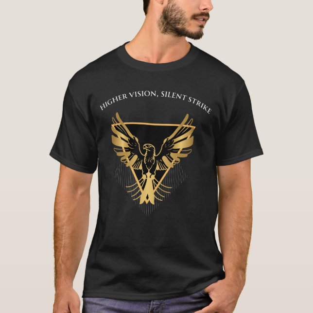 Camiseta Majestic Falcon Vision - "Higher Perspective" Geom (Anverso)