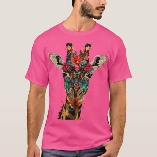 Camiseta Majestic Giraffe Stance