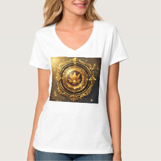 Camiseta Majestic Golden Laurel Emblem