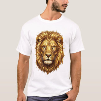 Camiseta Majestic Golden Lion King Art T-Shirt