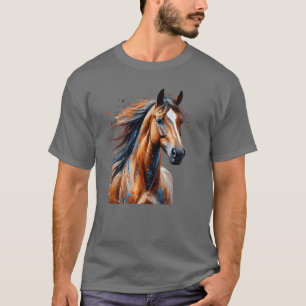 Camiseta Majestic Horse in Motion friend