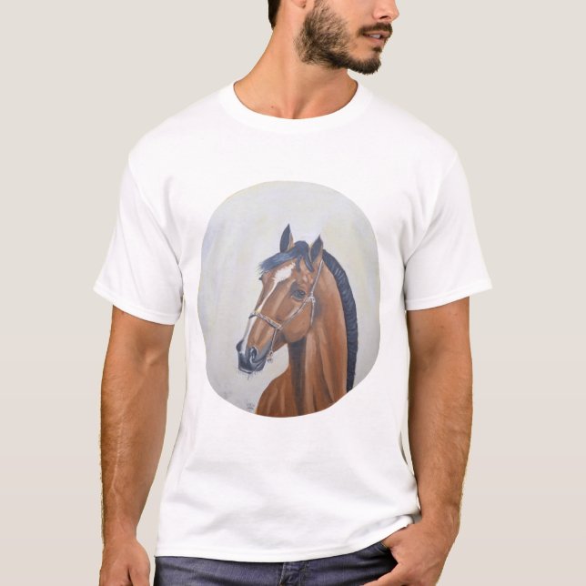 Camiseta Majestic Horse Portrait T-Shirt (Anverso)