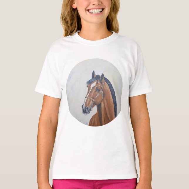 Camiseta Majestic Horse Portrait T-Shirt (Anverso)
