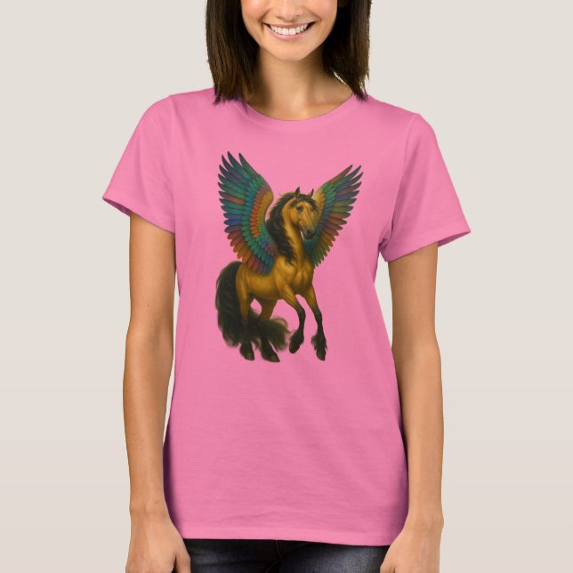 Camiseta Majestic Horse With Wings (Anverso)