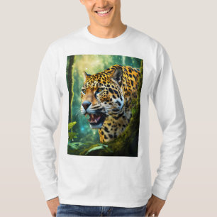 Camiseta Majestic Jaguar Forest Stroll T-Shirt