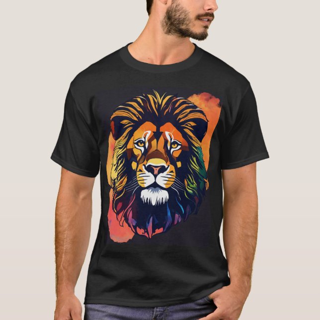 Camiseta Majestic Leon Art T-Shirt (Anverso)