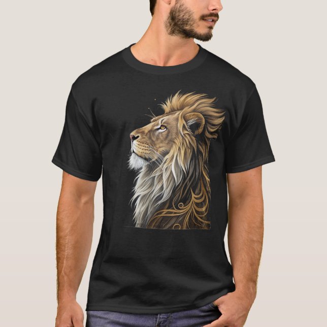Camiseta Majestic Leon Roar T-Shirt (Anverso)