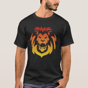 Camiseta Majestic Lion Lion Head Face