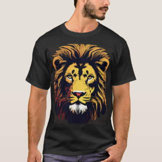 Camiseta Majestic Lion Silhouette.design