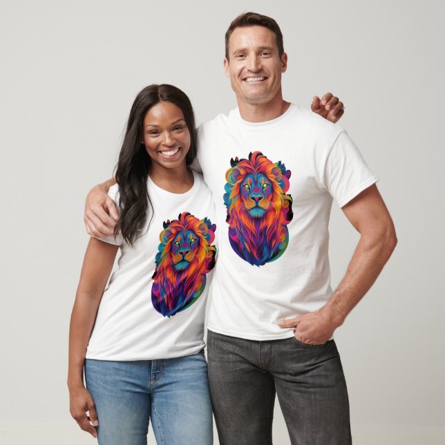 Camiseta Majestic lion T-Shirt (Unisexo)