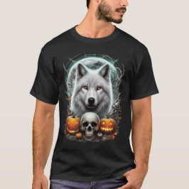 Camiseta Majestic Lobo Blanco - Moonlit Mystique D
